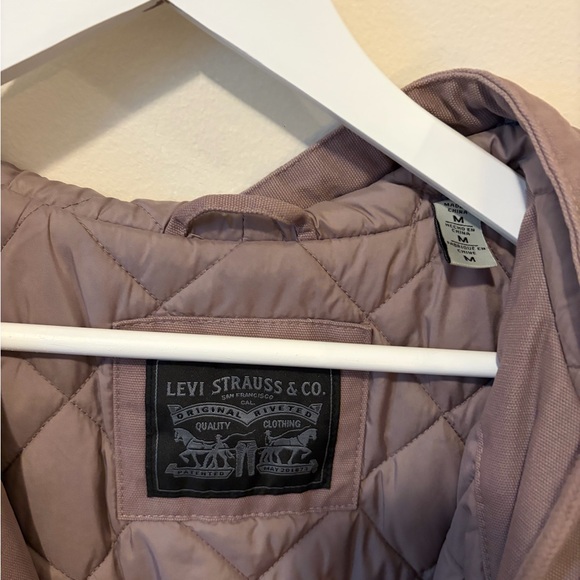 Levi's Women's Lined Bomber Jacket with Hood - Picture 2 of 7